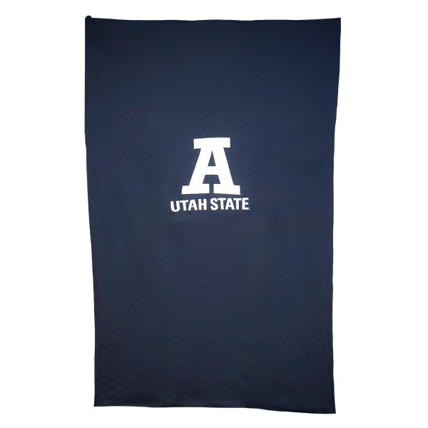 Utah State Block 'A' Sweatshirt Blanket